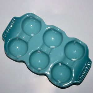 NEW LE CREUSET Blue EGG CARTON TRAY